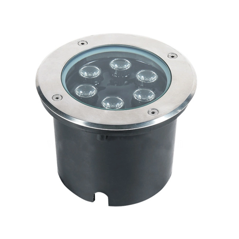 Recessed Floor Round LED Deck Garden Underground Buried Inground Light