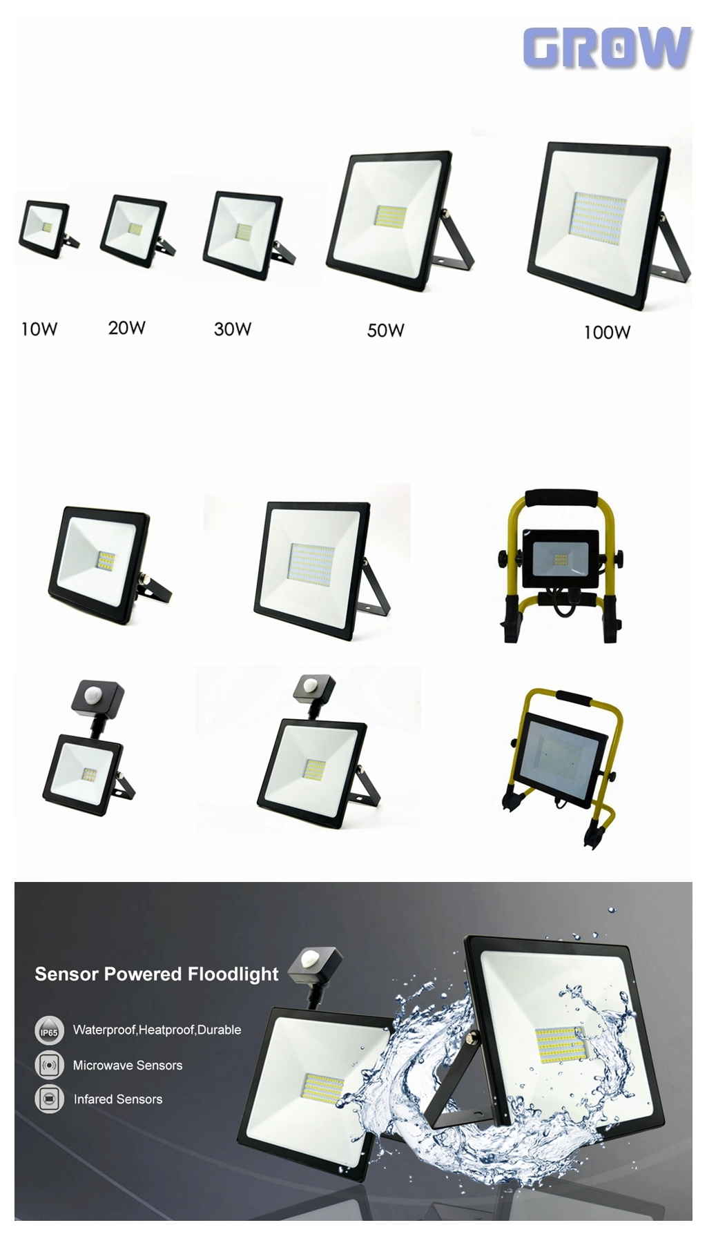200W LED Flood Light Tree Light Building Lights Landscape Lighting of LED Floodlight