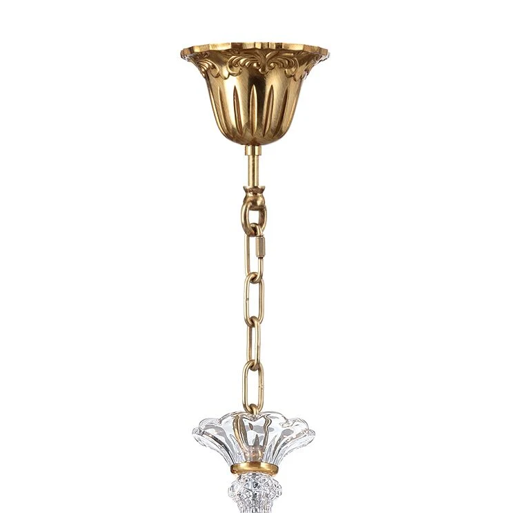 Brass and Beveled Glass Pendant Lighting for Project Lighting Fixtures (WH-PC-33)