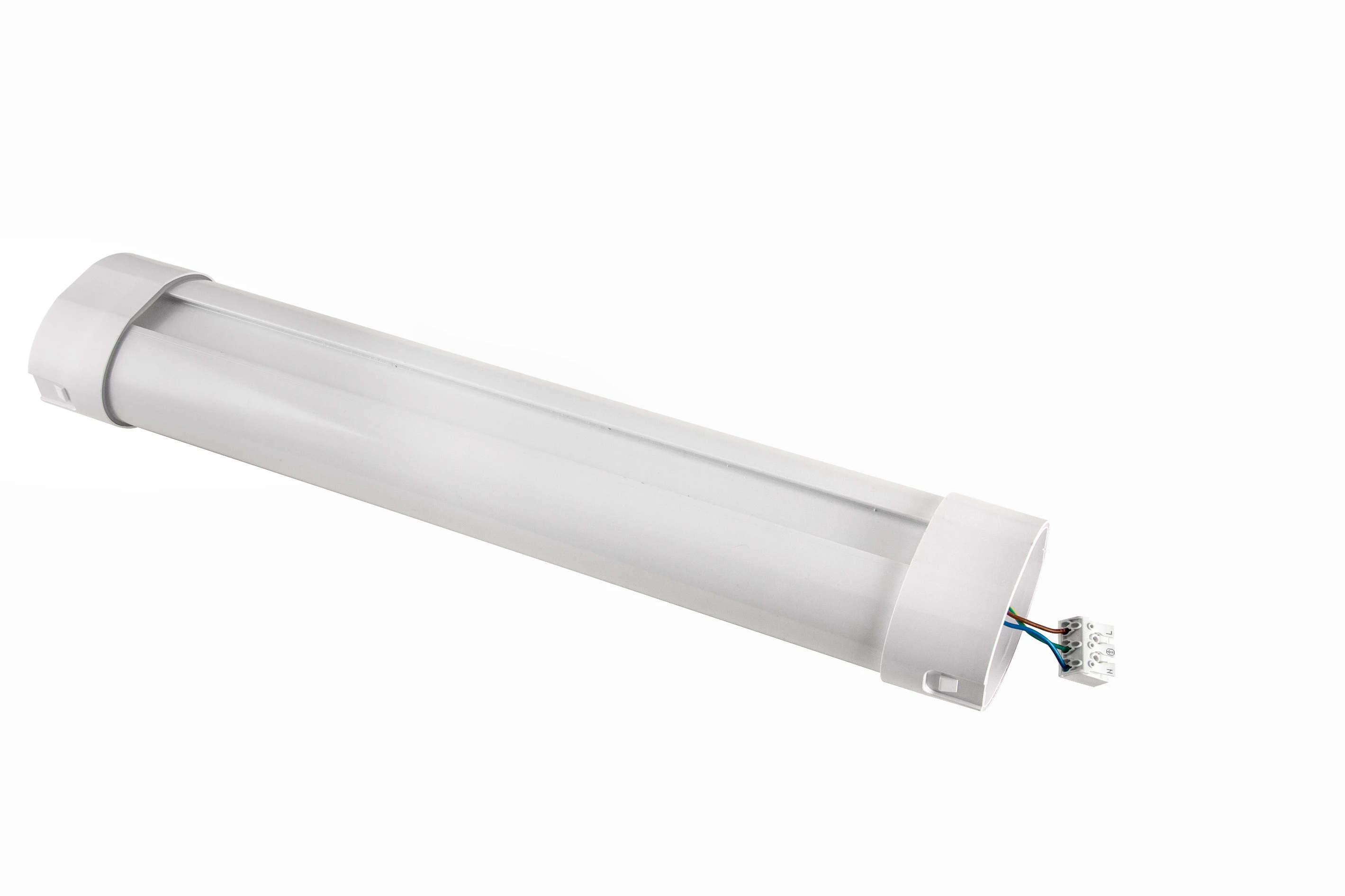 Flicker Free 600mm 2FT 30W 130lm LED Tri-proof Linear Lighting Fixture with 1-10V Dimmable