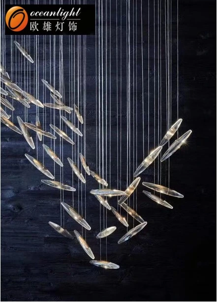 Hotel engineering lighting, chandeliers, crystal chandeliers, chandeliers, chandeliers lighting Ol039