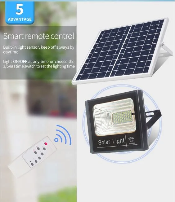 196 LED Solar Light Night Sensor Solar Spot Light Outdoor LED Flood Light 100W