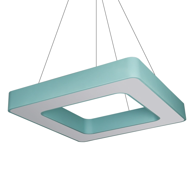 800*800mm Office Lighting Square LED Linear Lighting Different Colors