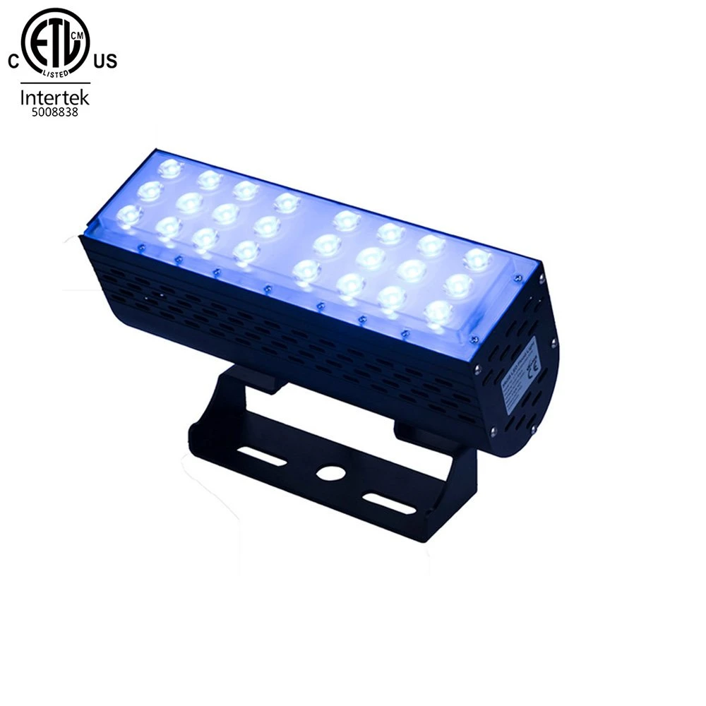 IP67 Outdoor Lighting Waterproof DMX Controlled RGB RGBW 50W LED Flood Light for Outdoor Decorative Lighting