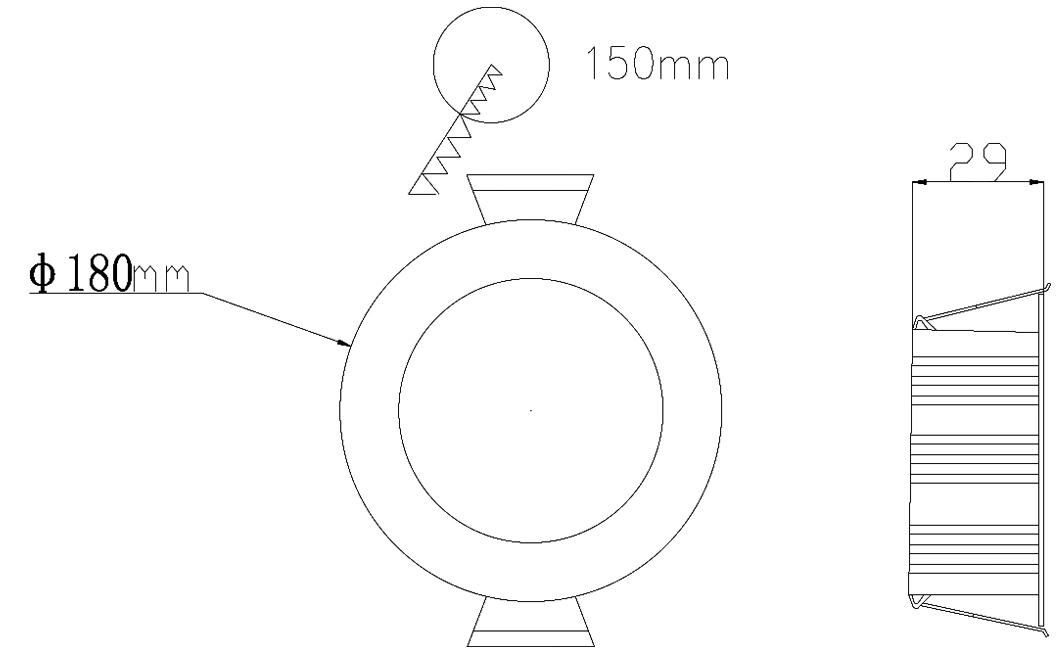 High Lumen Dimmable Recessed IP20 Recessed 3W 5W 12W 15W 20W SMD LED Downlight