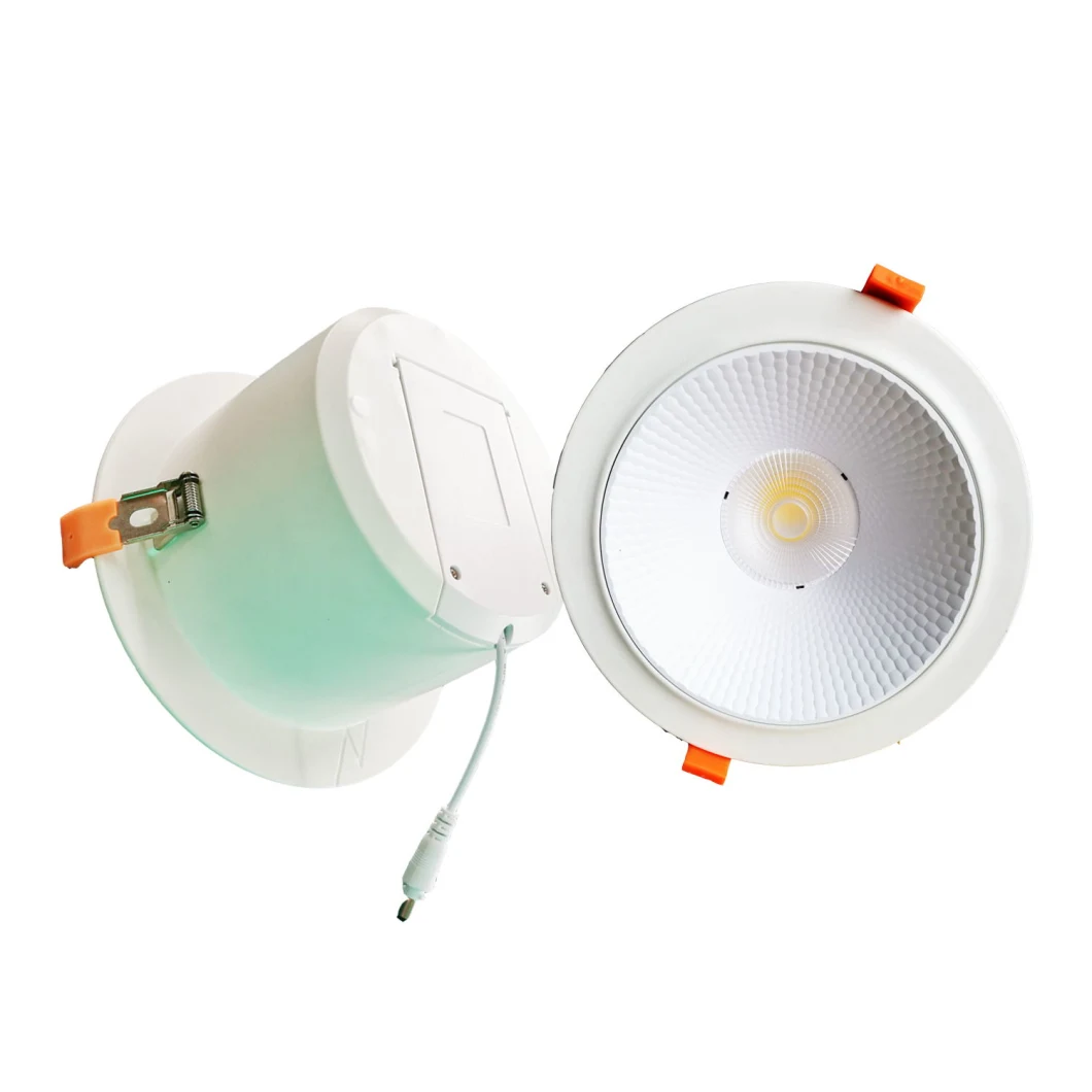 Die Casting Commercial LED Lighting CREE COB10~50W LED Downlight