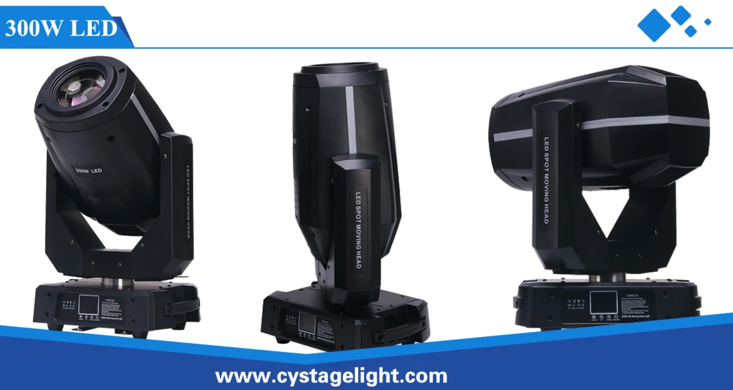 China Professional Stage Lighting 300W Spot LED Moving Head Lighting