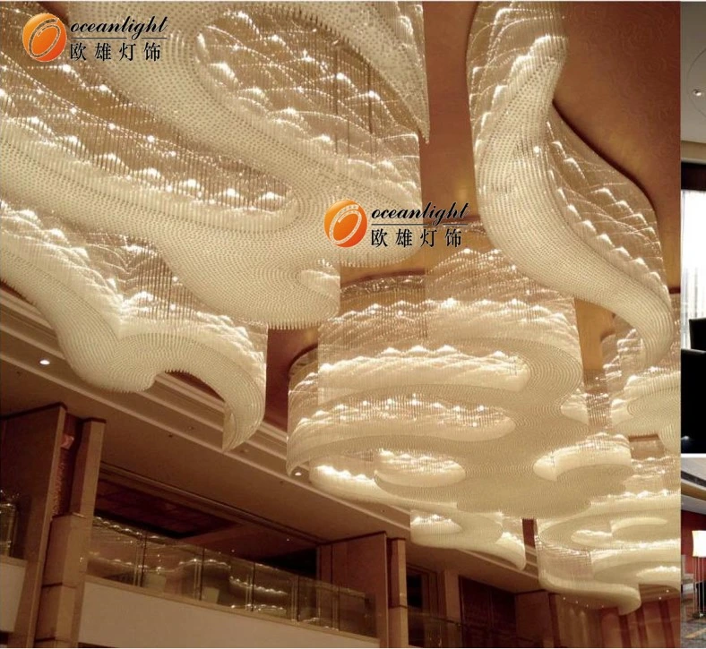 Chandelier Engineering Hotel Engineering Lighting Chandelier Lighting Crystal Chandelier Wedding Decoration