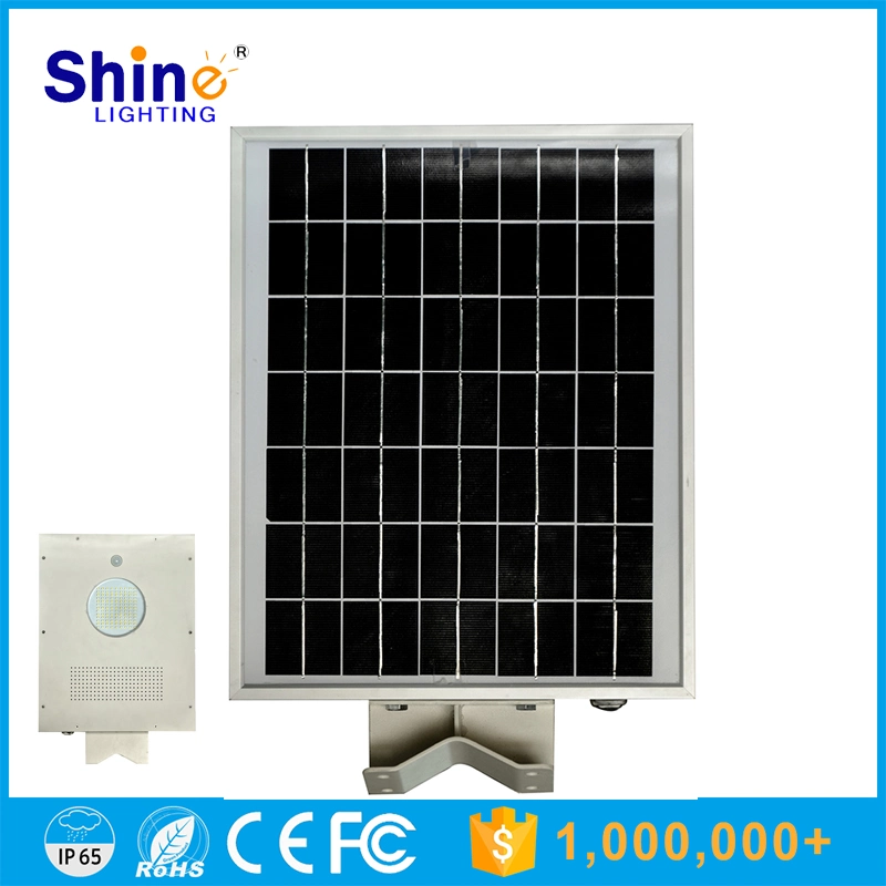 IP65 Waterproof Outdoor Lighting Integrated Street Light Solar Panel LED Garden Street Light