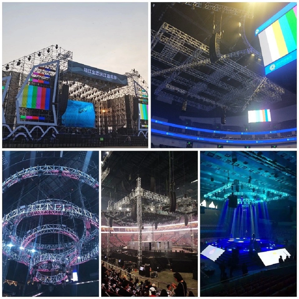 Square Spigot Stage Design Lighting Equipment Event Rental Durable Roof Truss