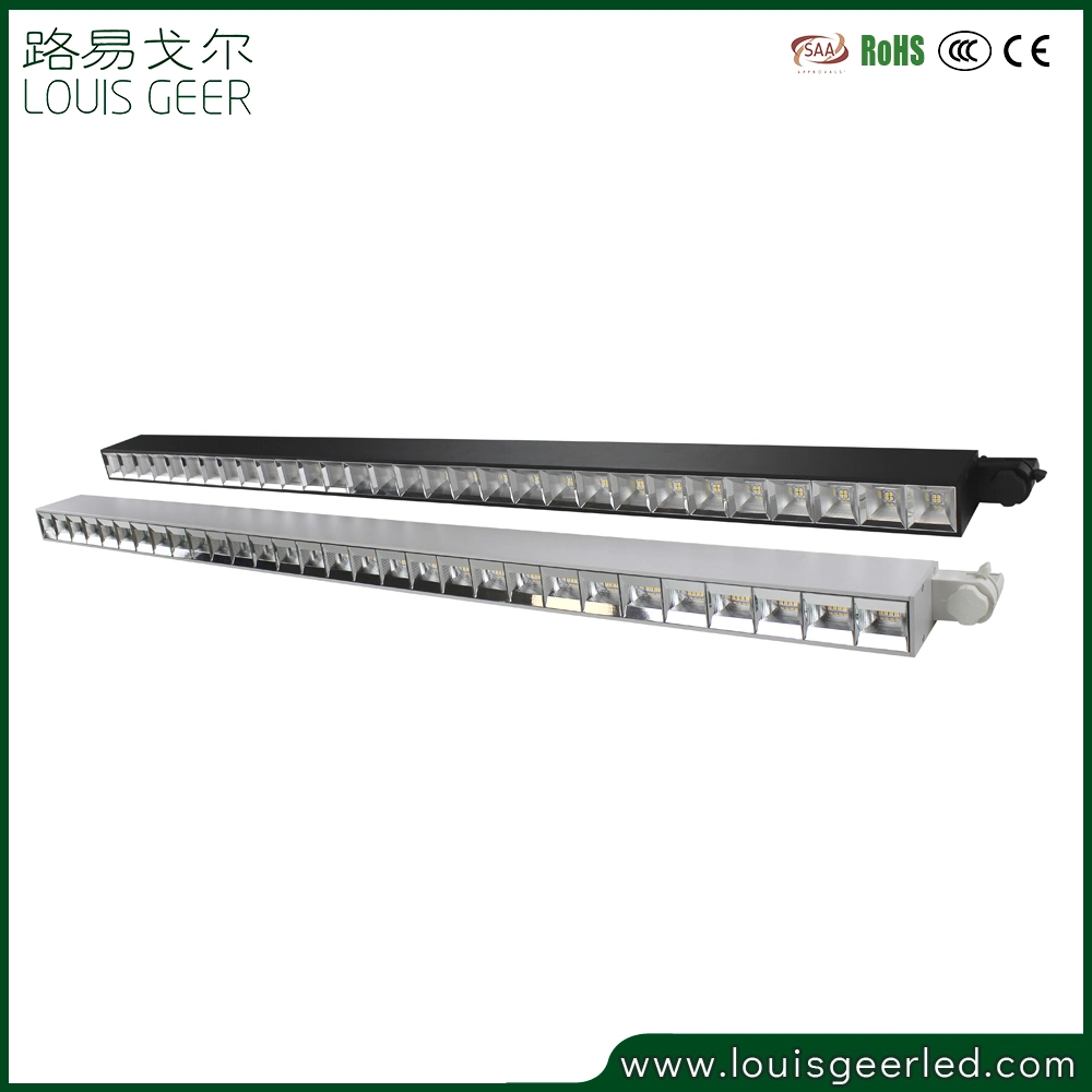 Architectural Lighting Pendant Light CCT Adjustable 3000K-6000K Dimmable 50W LED Track Linear Light