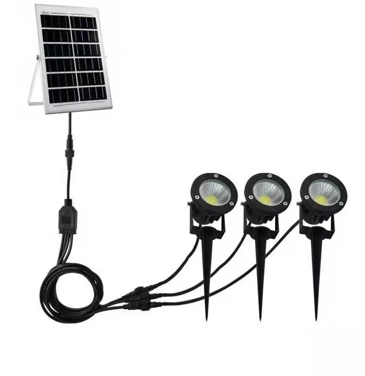 Pile Stainless Steel Glass 10 Pack Solar Landscape Lights, Outdoor Road Lights LED Pole Lights Solar LED Lawn Lights