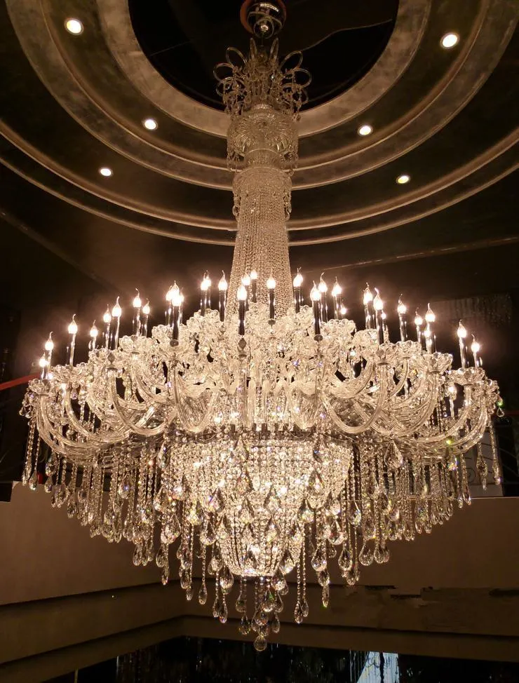 Large modern crystal chandelier for hotel project lighting (WH-CY-123)