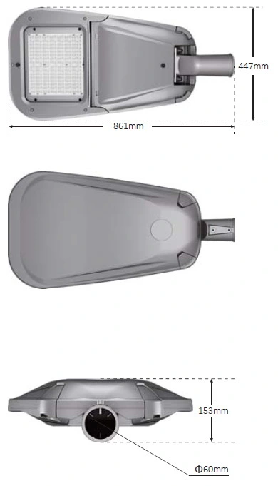 200W Exterior Lighting Area Light Parking Lot Light with Photocell