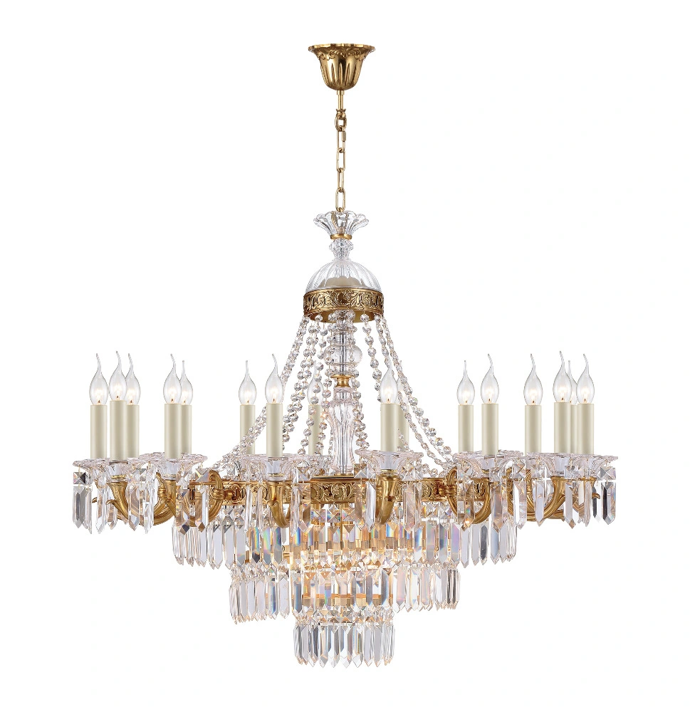 Brass and Beveled Glass Pendant Lighting for Project Lighting Fixtures (WH-PC-33)