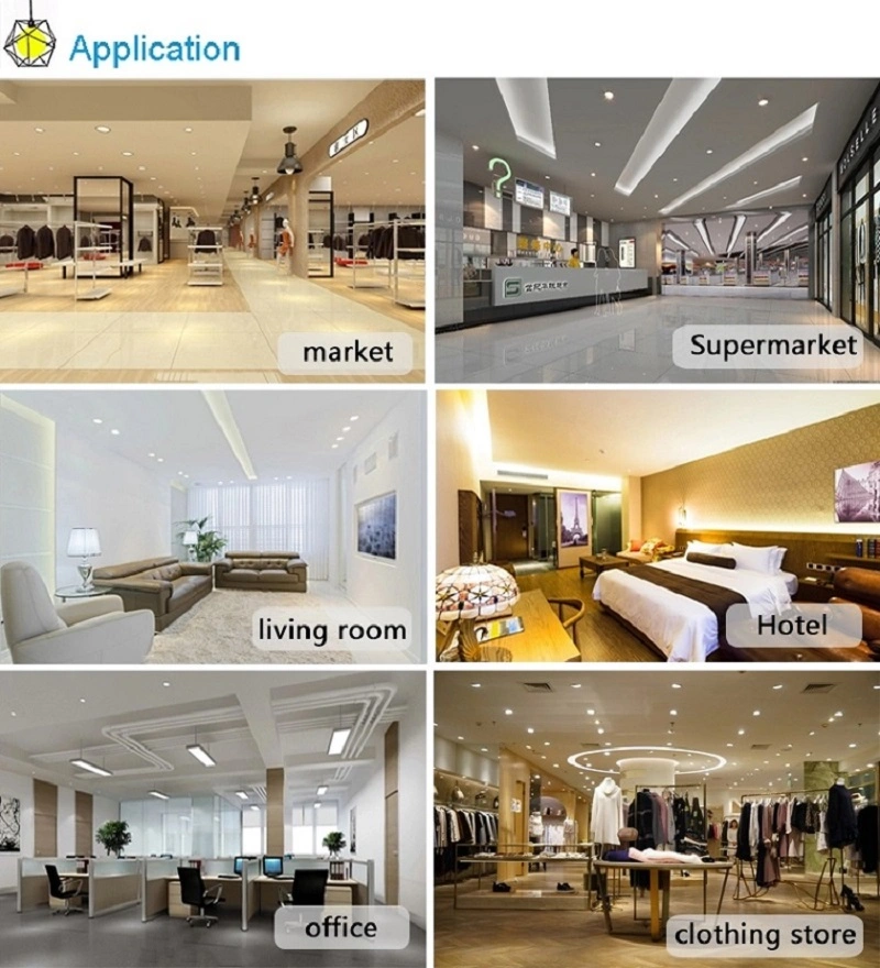Indoor Ceiling Panel Light Round 45W LED Panel Recessed LED Lighting LED Recessed Downlight