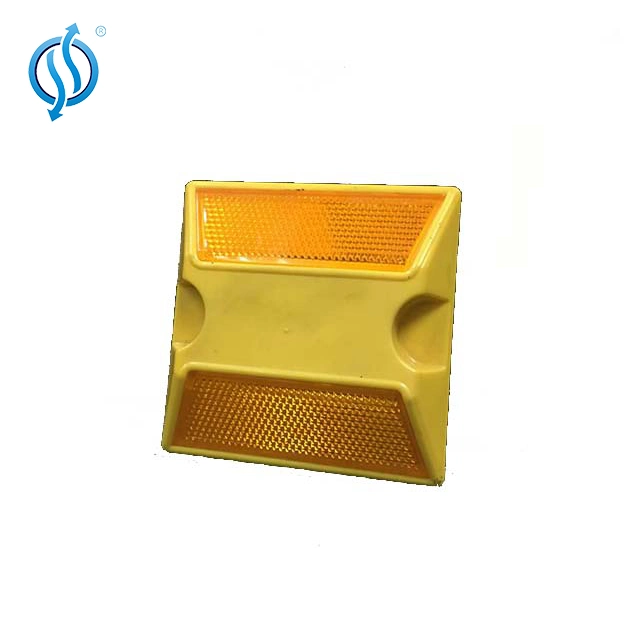 Colorful Two-Side Plastic Reflectors Road Stud Lights Outdoor Deck Dock Step Ground Lights