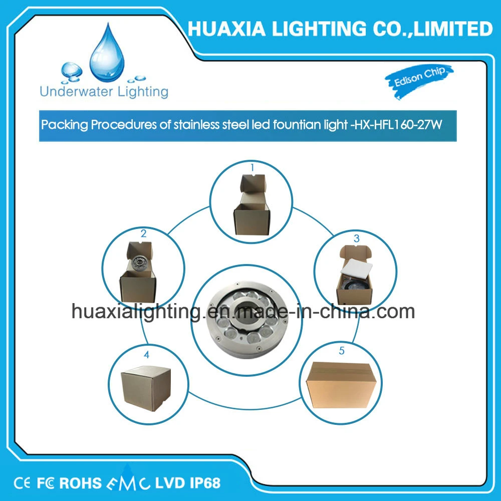 27W LED Underwater Light for fountain LED Light
