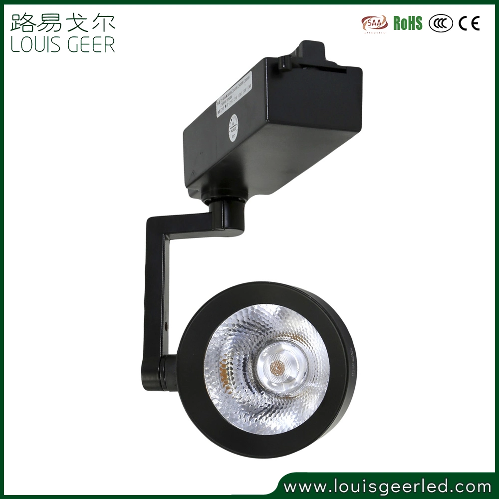 Omni-directional Rotatable Black LED Spotlight COB 12W 15W LED Track Light