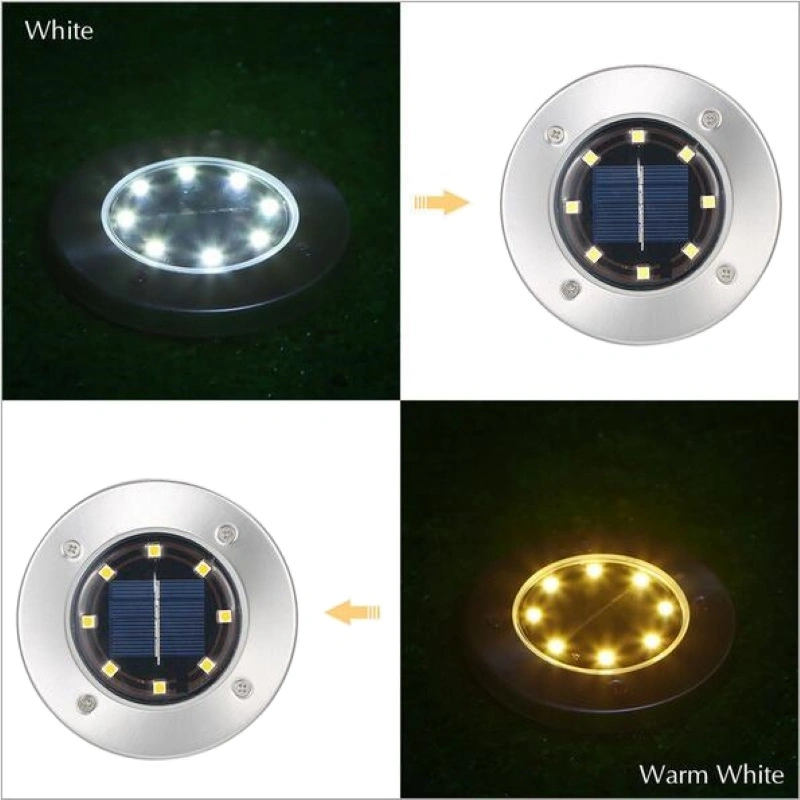 Solar LED Garden Path Floor Lamp Outdoor Lawn Light LED Solar Garden Light