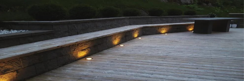 3W/9W Landscape Lighting, LED Deck Light, LED Ground Garden Lighting