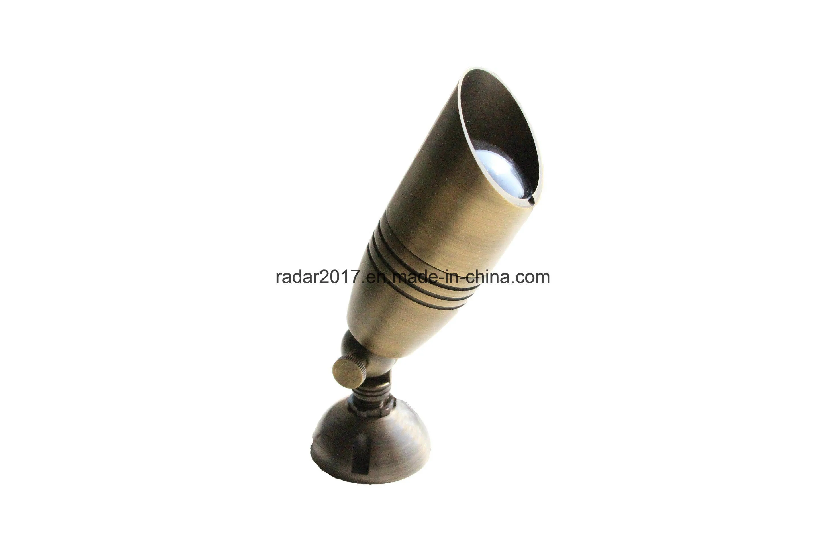 Bronze Brass Outdoor Landscape Lighting Fixtures Low Voltage