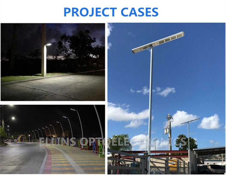 IP65 10W Outdoor LED Lamp Integrated Solar Street Light