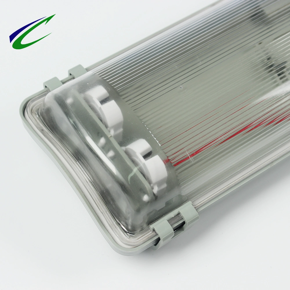 1.5m Fluorescent Light LED Double Tube Lamp Fixed Lighting Fixtures Underground Parking