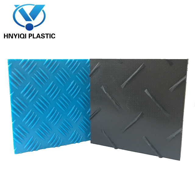 3’*8′ Black Ground Pad Anti-UV HDPE Ground Pad