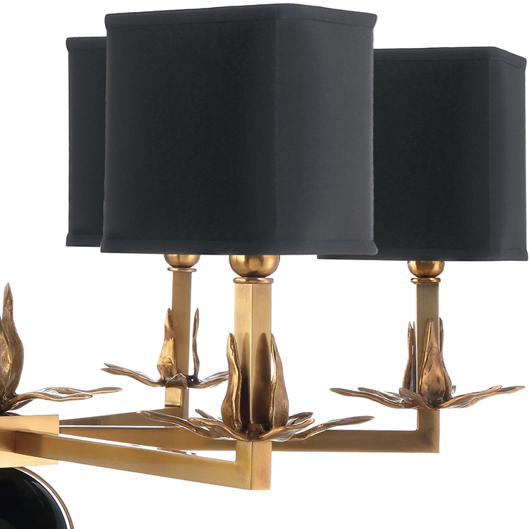 Modern Copper Pendant Lighting with Blue Shade for Living Room Lighting (WH-PC-15)