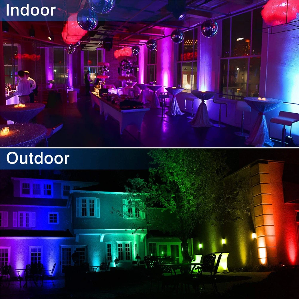 APP Colors Changing RGB Outdoor Flood Light Smart Landscape Lights