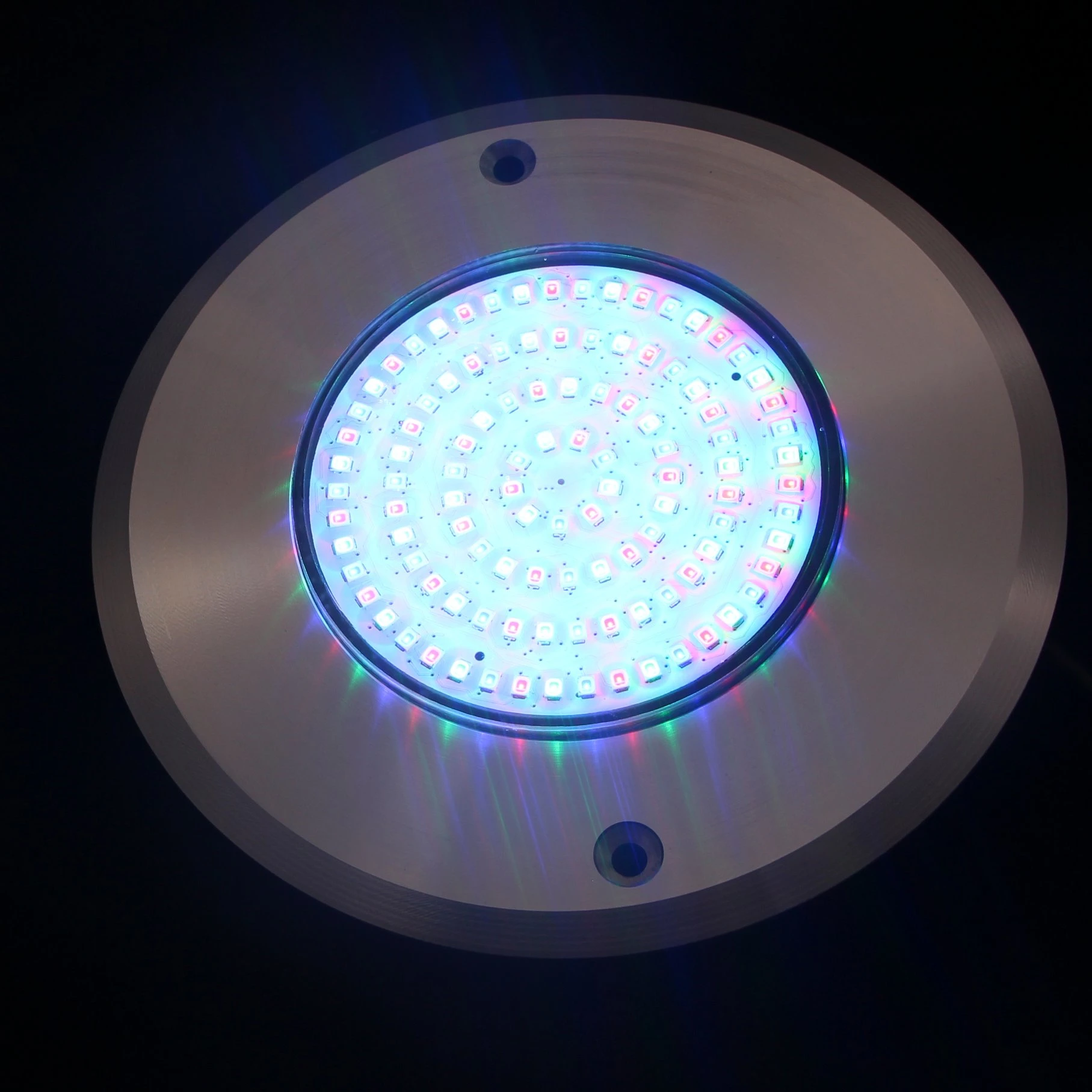 IP68 Multicolor 8mm Thick LED Underwater Light 316ss LED Pool Light
