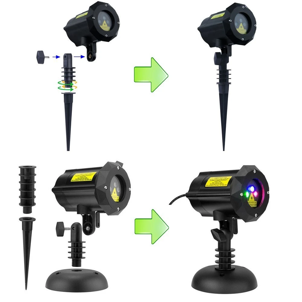 Christmas Light Outdoor Decorative Lights Laser Lights Garden Landscape Party Projector