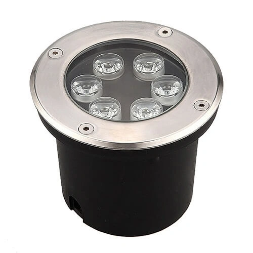 Recessed Floor Round LED Deck Garden Underground Buried Inground Light