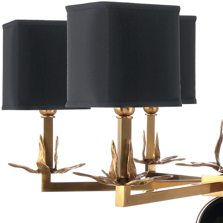 Modern Copper Pendant Lighting with Blue Shade for Living Room Lighting (WH-PC-15)