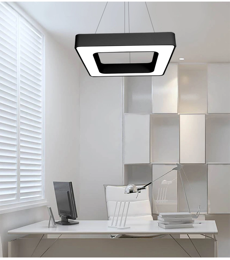 800*800 mm Office Lighting Square Shape LED Linear Lighting with Different Colors