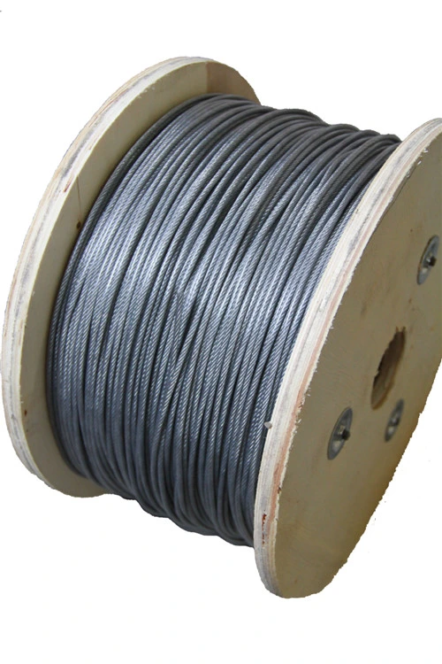 Marine Grade 2mm Diameter 304 1X19 Stainless Steel Cable