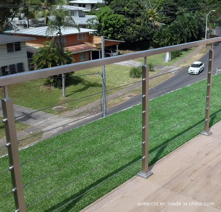 Ace Outdoor Marine Grade Stainless Steel Balustrade Wire Railing Cable Handrail