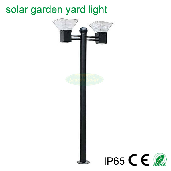 Outdoor Courtyard Landscape Lighting 10W Solar Powered Garden Light with Remote Control LED Lighting