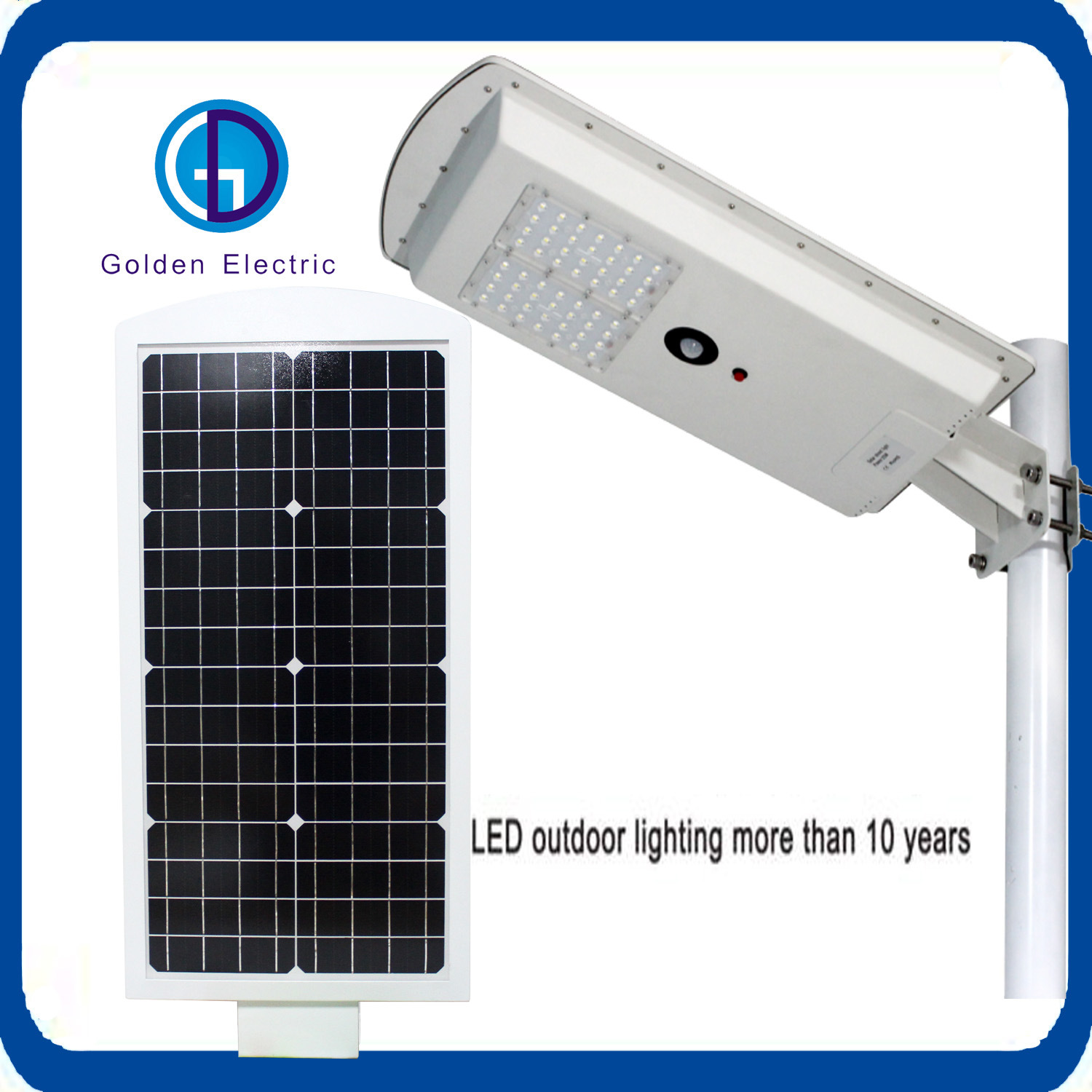 5 Years Warranty 5W-120W Solar Street Light Solar Panel Energy Outdoor LED Lighting Lighting