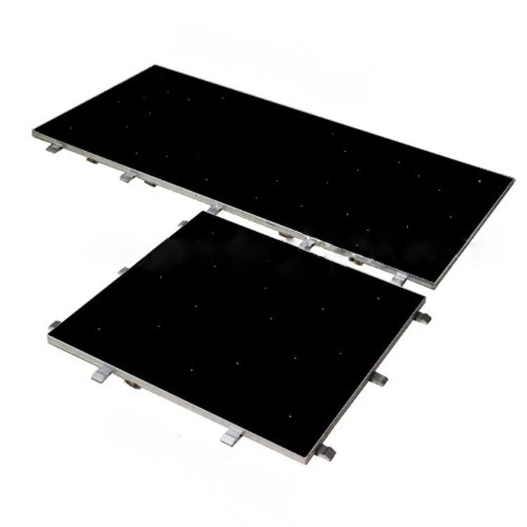LED white star dance floor wireless spotlight for wedding party