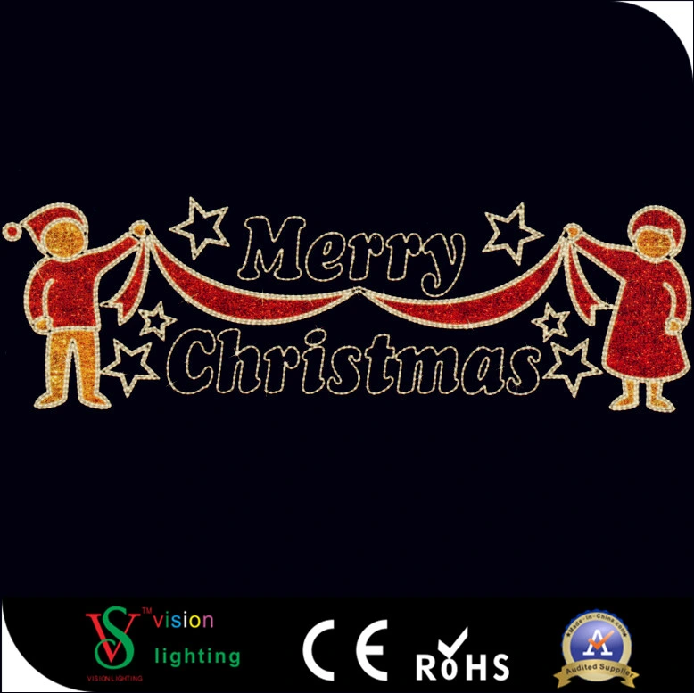 Christmas lights and decoration pattern design lighting