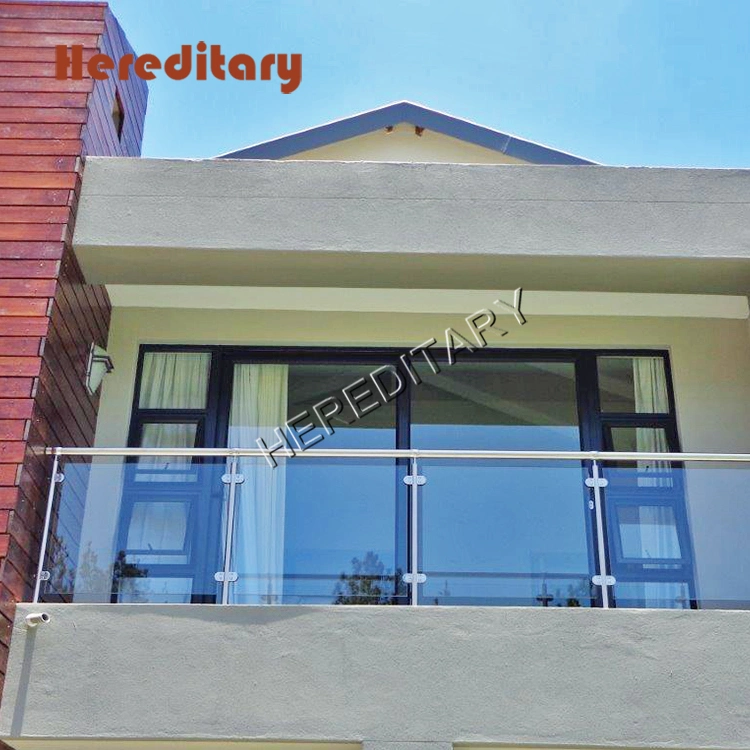 Australian Standard Stainless Steel Marine Grade Balcony Glass Railing