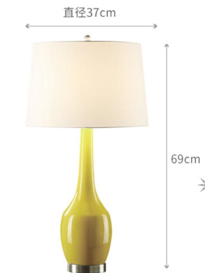 Home Decor High Quality Bedroom Lighting Ceramic Table Lamp for Living Room Lamps Lighting