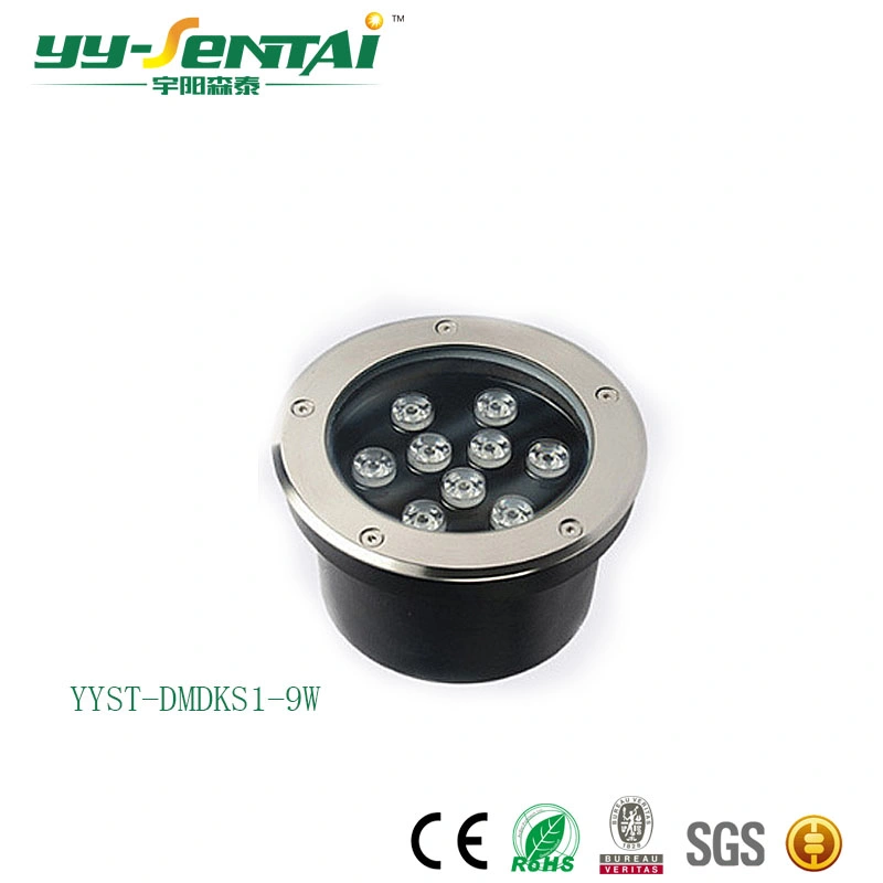 LED High Power Underwater Spotlights Park Pool Square Fountain Lights Waterproof Colorful 7W LED Underwater Lights for Pool