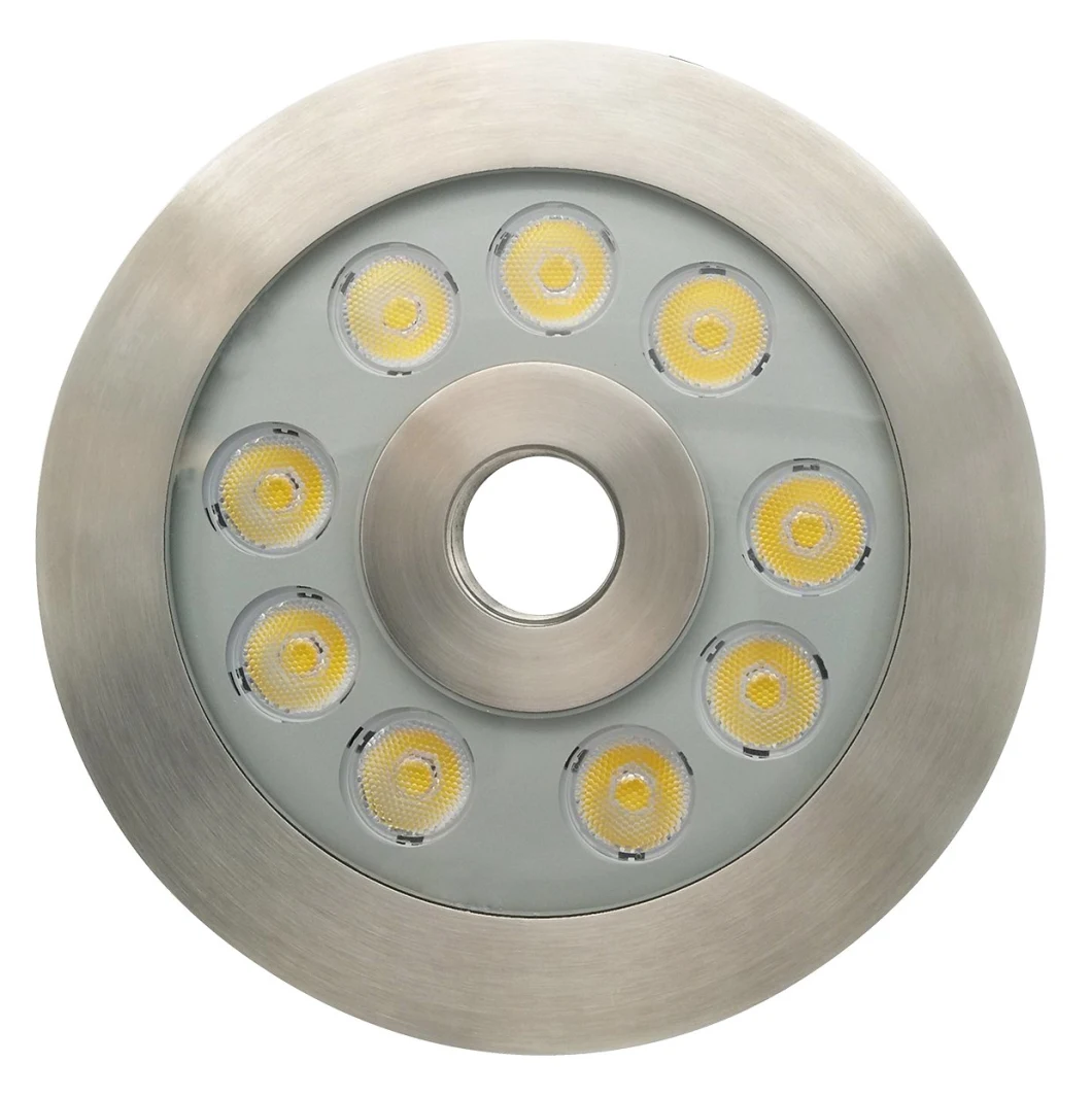 9W/18W/27W R/G/B/W/Y/RGB Dry Deck Fountain Lights