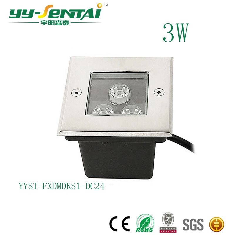 Square Park Outdoor Square LED Underground Light 3W Underground Light LED Underground Light Outdoor