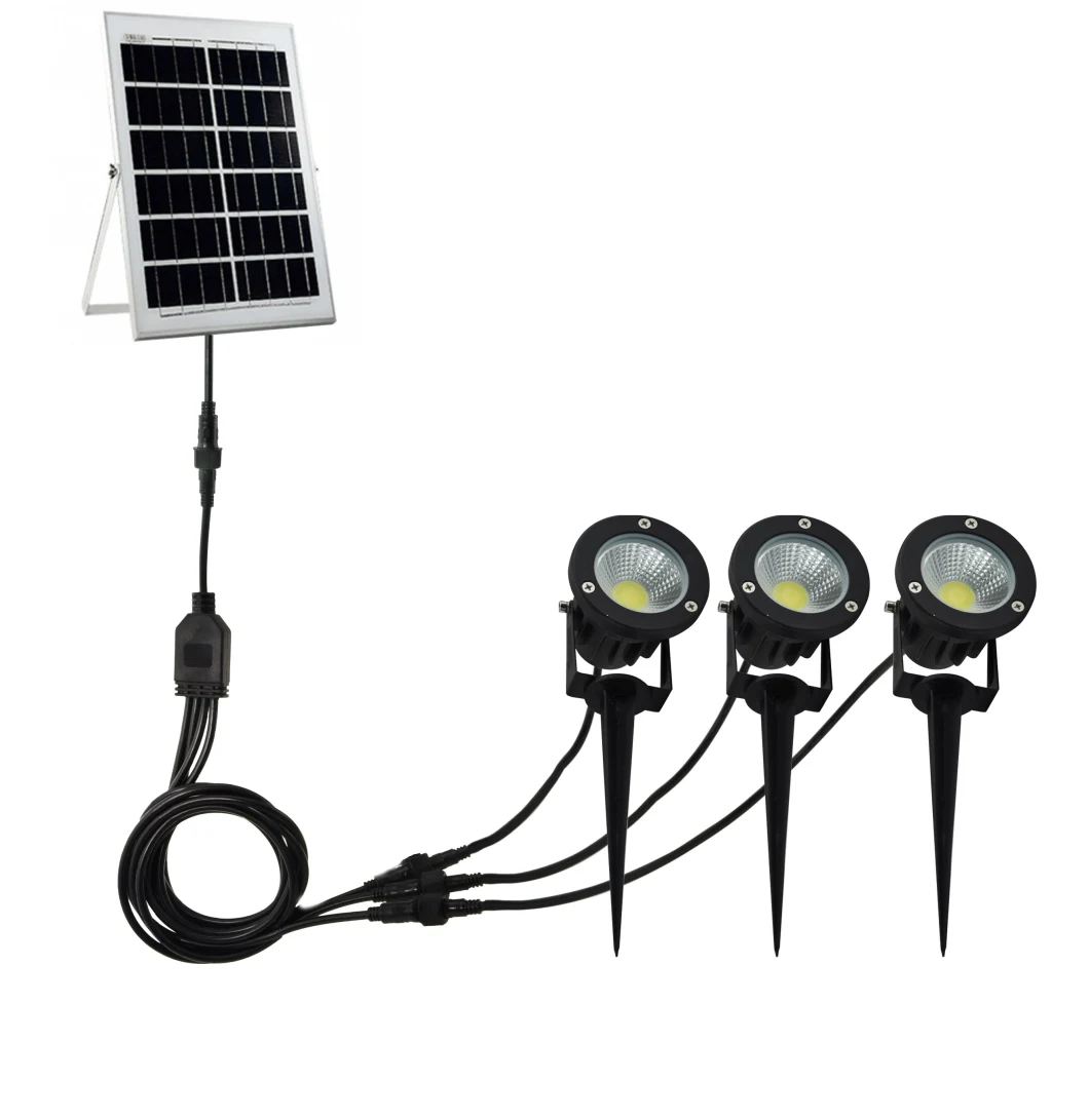 Heap Stainless Steel Glass 10 Packs Solar Landscape Lights, Outdoor Pathway Lights LED Pole Light Solar LED Lawn Light