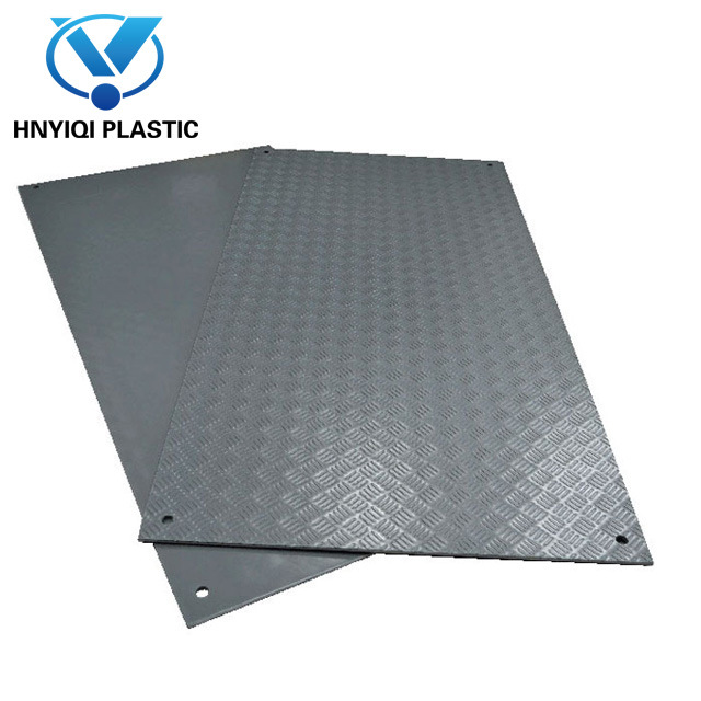 3’*8′ Black Ground Pad Anti-UV HDPE Ground Pad