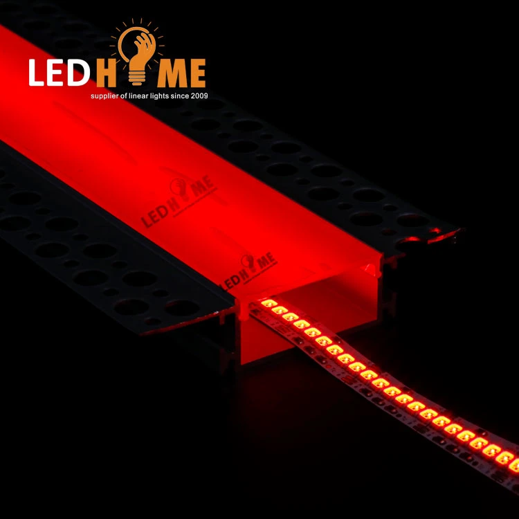 Aluminum Linear Lighting Frameless LED Linear with Flexible Strip Surface / Recessed